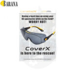 عینک ایمنی کاناسیف مدل CoverX 20400