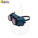 عینک برشکاری وجوشکاری اکسی استیلن دونقابه شیشه گرد مدل(SE1150) A612