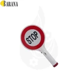 ایست دستی چراغ دار باطری خور