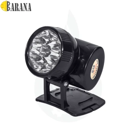 چراغ روی کلاه شارژی 9 LED