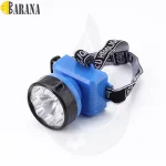 چراغ روی کلاه شارژی RL1023 ۱۵ LED آبی