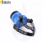 چراغ روی کلاه شارژی RL1023 ۱۵ LED آبی