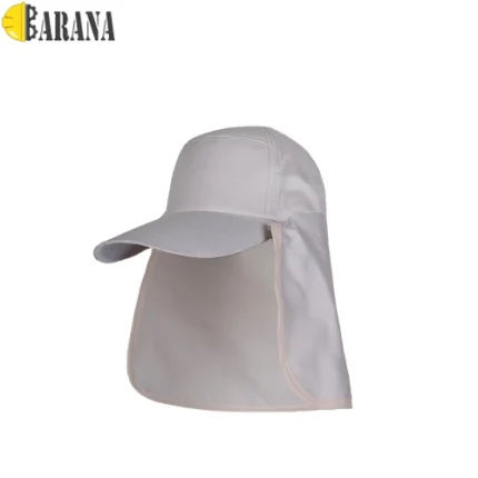 کلاه لبه دار پارچه ای پشت دار